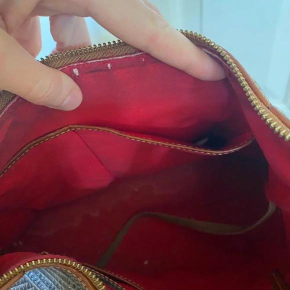 Dooney & Bourke Embossed Lizard Hobo - Picture 9 of 9